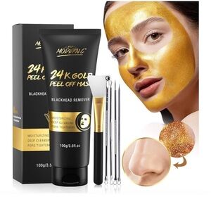 24K Gold Peel Off Mask - 3 pack
